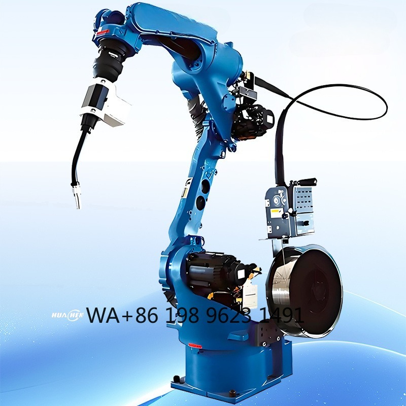 Welding Heavy Equipment - หุ่นยนต์เชื่อม MIG อุตสาหกรรม 6 แกน อัตโนมัติ