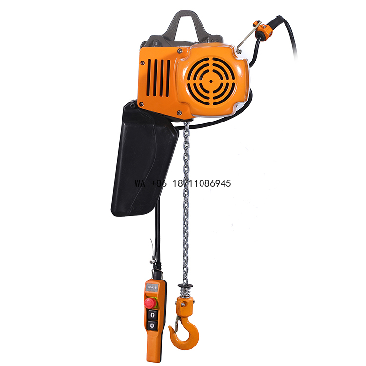 Heavy Equipment Electrical - รอกโซ่ไฟฟ้าสำหรับงานหนัก 500 กก. อุปกรณ์ยกที่แข็งแรงและมั่นคง