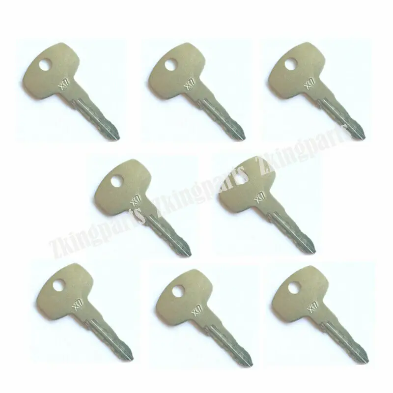 Heavy Equipment In Construction - กุญแจสตาร์ทเครื่องจักรกลหนัก 8 ชิ้น รุ่น KEY00-000X7 ใช้ได้กับรถยกนิสสัน