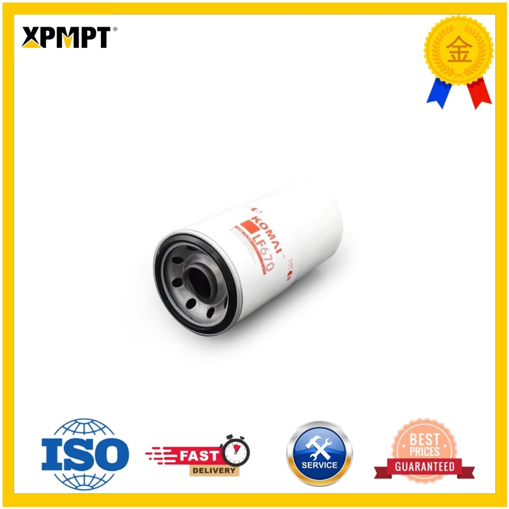 Heavy Equipment Komatsu - 1 ชิ้นกรองน้ำมัน 3313279 LF3716 P551670 OC483