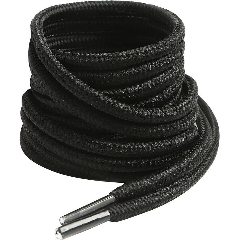Heavy Equipment Bucket - เชือกรองเท้าทรงกลมสำหรับรองเท้าบูท ความยาว 130 มม. เส้นผ่านศูนย์กลาง 4