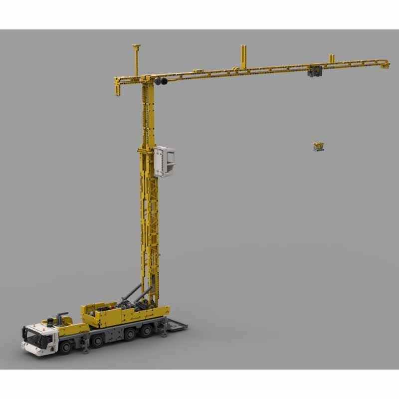 ตัวต่อ MOC-232285 รถเครน mk88  - Heavy Equipment Transport บทวิจารณ์และราคา
