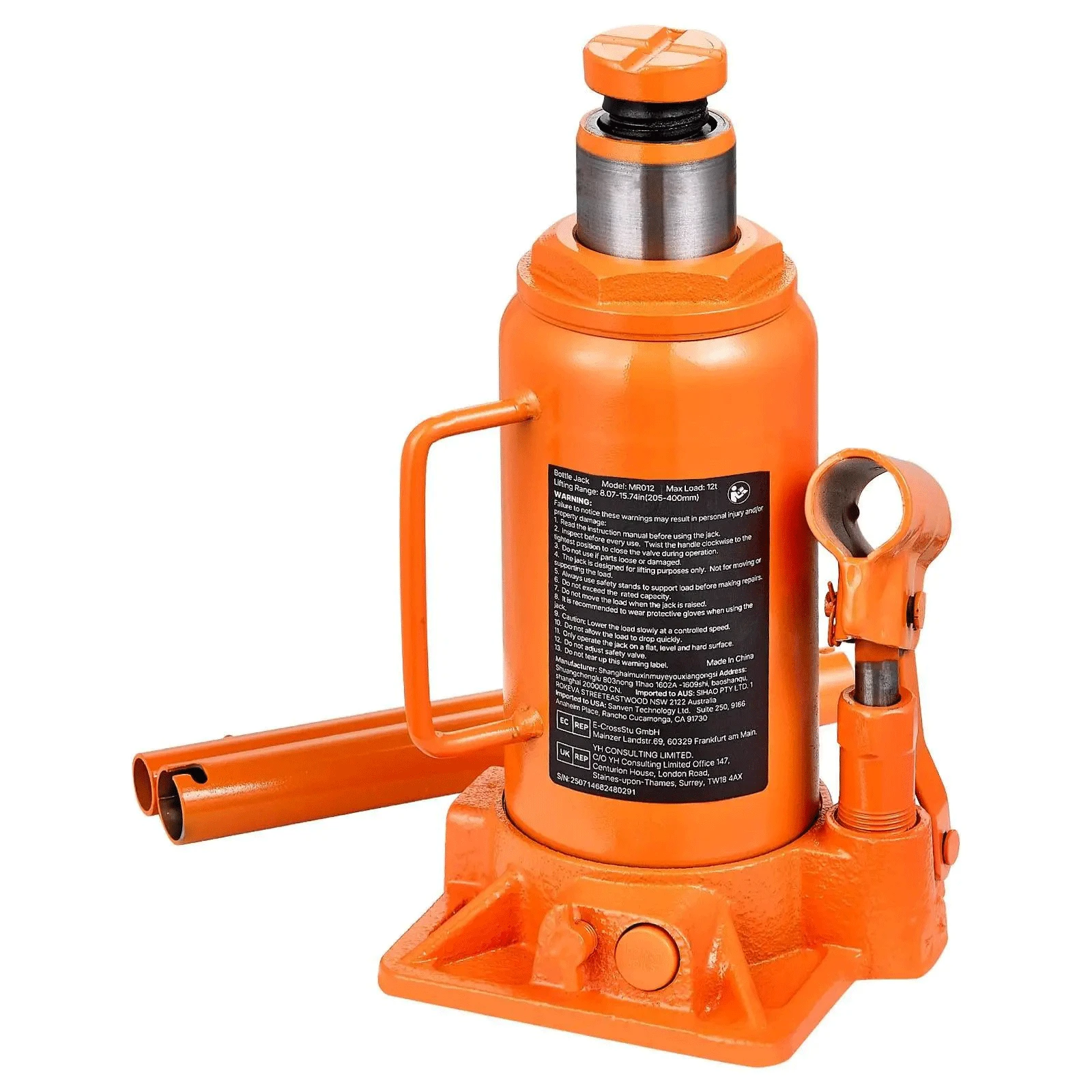 แม่แรงไฮดรอลิกแบบขวด 12 ตัน สำ - Welding Heavy Equipment บทวิจารณ์และราคา